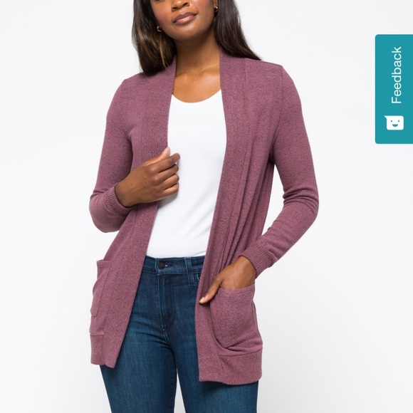 Market Spruce Heather Brushed Knit Two 